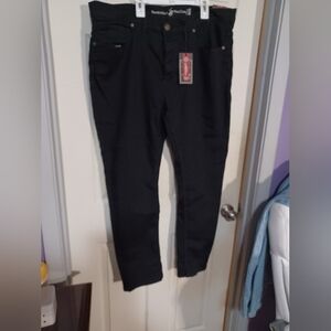 Polo Club Women's Black Ankle Jeans